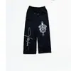 Jaqueta Moletom Estampada Y2K Europeia e Americana Transfronteiriça Manga Longa Solta Pulôver Capuz Jaqueta Retrô Street Wear