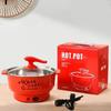 Fabricantes de origen olla eléctrica multifuncional para llevar olla caliente pequeña cocina eléctrica de baja potencia cocina eléctrica olla caliente para llevar