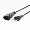 Suministro enchufe de cable de alimentación de tres hilos con enchufe de toma de corriente con certificación INMETRO cable de extensión enchufe de toma de corriente brasileño