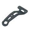 Kukirin G2Master accesorios de soporte para scooter eléctrico guardabarros trasero soporte lateral izquierdo soporte metálico negro
