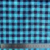 Camisa de Franela Poliéster-Algodón Reciclado Tela a Cuadros con Hilos Dorados y Plateados para Cojines y Juguetes de Mascotas, Grandes Cantidades en Stock desde la Fábrica