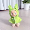 Solo ropa] la primera y segunda generación Labubu muñeco tela tela colgante correa falda sentada fiesta ángel lazo adorable