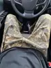 Pantalones Camuflaje Tres Barras para Multitud Hombres Otoño Delgados Estilo Americano Retro Pierna Ancha Pantalones Marca de Moda Rectos Secado Rápido Pantalones Paracaidistas