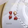 Decorações de Arte para Unhas com Strass Acabamento Vermelho Ankora Item Quente de Celebridade da Internet Bolas de Strass Vermelho Sangue Novos Acessórios Vermelhos para Arte de Unhas