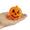 Bolsa de Dulces de Cáscara de Calabaza de Halloween, Juguete de Fiesta de Cáscara de Calabaza Abrible, Regalo de Broma, Cubo de Calabaza Calavera para Dulces