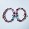 Pulsera Luminosa de Gatito Lindo con Lámina de Oro Pulsera Esmaltada Pulsera Esmaltada Pulsera Esmaltada Joyería Vintage Elegante Pulsera Versátil