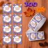 Pegatinas de Gracias Pegatinas Cuadradas para Sellar 300 Piezas Etiquetas Adhesivas Venta al por Mayor Lindas Pegatinas para Diario
