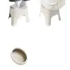 Taburete Pequeño de Plástico para Niños, Silla Doméstica Engrosada, Banco Pequeño, Asiento para Sala de Estar, Taburete Bajo, Sofá, Taburete para Cambiar Zapatos, Taburete de Baño