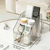 Caja de almacenamiento de escritorio, organizador de cosméticos para sala de estar, caja de pañuelos para mesa de café, estante multifuncional para control remoto y tocador