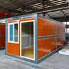 Casa contenedor plegable de exportación 666 cm casa contenedor habitable móvil oficina simple casa prefabricada móvil casa contenedor móvil