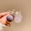 Mini Pinza para el Cabello de Cereza para Mujer, Pinza para Flequillo Lateral, Pasador Lindo, Pinza Pequeña de Tiburón, Accesorio para el Cabello, Tocado