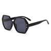 2902 Gafas de Sol de Montura Grande en Liquidación Uv400 Comercio Transfronterizo Amazon Tiktok Moda Retro Estilo Europeo y Americano