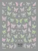 Concha em relevo com flores silvestres da primavera adesivos de unha leves pintura a óleo pequenas flores silvestres adesivos de unha simples ha busca padrão