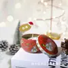 Vela Perfumada Navideña de Amazon Transfronteriza Decoración para Fiesta Navideña Cera de Soja Vegetal Caja de Regalo con Fragancia
