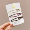 Pinzas para el cabello infantiles de moda con forma de estrella, versátiles y no dañan el cabello, juego de pasadores para arreglar mechones sueltos y flequillo, accesorios para el cabello para niñas