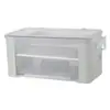 Caixa de Filtro para Aquário Tipo Cortina d'Água Filtro Superior Multicamadas Filtro para Tartaruga Nível Baixo de Água Superior Circulação de Tanque de Tartaruga