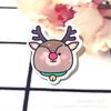 Broche de acrílico Patch Atacado Bonito Acessórios para roupas Pin Fivela personalizada Pin Véspera de Natal Emblema de Natal