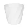 Vaso de Flores de Melamina em Formato de Sarja Imitação de Porcelana para Uso Doméstico, Vaso Verde Criativo Simples e Luxuoso para Plantas Grandes de Mesa, Vaso de Flores de Imitação de Porcelana