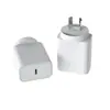 Carregador de Viagem Transfronteiriço Padrão Australiano Pd20W Carregamento Rápido Rcm25W Plugue Carregador Multiportas Certificado SAA Head de Carregamento Rápido para Celular