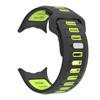 Adecuado para Google Google Pixel Watch3 45mm Correa de Repuesto Deportiva de Silicona Bicolor
