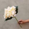 Fabricante Venta al por Mayor Exportación Hortensia Artificial Individual 96 Piezas Boda Decoración del Hogar Arreglo Floral Hortensia Europea