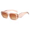 Gafas de sol cuadradas con bisagras, montura pequeña y distintiva, de estilo moderno, para mujer, estilo hip-hop, cibernético, estilo Didi-jumping, 9128