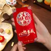 2026 Novo Envelope Vermelho Fosco de Alta Qualidade Lishi Envelope Bolsa Lishi de Mil Yuan Ano Novo Criativo Casamento Envelope Vermelho Universal