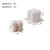 Molde de silicone cubo de 6 peças criativo molde de bolo mousse bola mágica de 15 peças vela de aromaterapia molde de sabão DIY em estoque