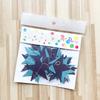 Fiesta de cumpleaños de fábrica boda decoración de boda lentejuelas estrella de cinco puntas flor de papel estrella banderín de papel estrella venta al por mayor