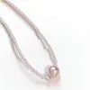Colar de Pérolas Xiaomi, Perfeitamente Redondo, Alto Brilho, Luxo Leve, Corrente de Clavícula da Moda, Design de Nicho, Acessório de Pescoço de Alta Qualidade