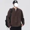 Suéter de punto de alta gama, elegante, abierto para hombre, perfecto para otoño e invierno, con un diseño moderno, holgado y casual que se puede combinar fácilmente con varios atuendos, creando un look relajado y sin esfuerzo.