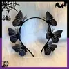 Diademas de Halloween transfronterizas para eventos divertidos, sesiones de fotos, accesorios de cosplay de disfraces, sombreros brillantes, gafas, diademas y pinzas para el cabello