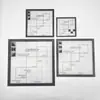 Regla Acrílica para Costura y Patchwork Regla de Diseño de Ropa 90 grados Tela Cortada Irregularmente Regla Doble Plantilla de Patchwork Transfronterizo