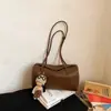 Moda Retro Nicho Bolsa de Ombro Único Grande Capacidade Luxo Leve Versátil Bolsa de Mão Casual Chique Para o Trabalho Bolsa de Axila de Alta Qualidade