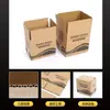 Estoque Disponível do Fabricante de Caixas de Papelão Espessas de Três e Cinco Camadas, Caixas Onduladas de Papel Kraft para Logística e Express, Caixas de Papel que Podem Ser Impressas