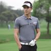 Suministro directo de fábrica PGM ropa de golf para hombre verano top transpirable manga corta camiseta de secado rápido ropa para jugar al golf