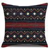 Almohada estilo bohemio con diseño de explosión de Amazon, para el hogar, dormitorio, mesita de noche, sofá, sala de estar, funda de almohada de lino.