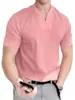 2026 Nuevo Estilo de Verano Camiseta Deportiva Fitness para Hombres Musculosos Camiseta de Verano Elástica de Manga Corta para Hombres Talla Europea