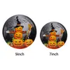 Platos de Papel Desechables para Halloween, Vasos de Papel, Servilletas de Papel, Juegos de Vajilla, Artículos para Fiestas, Decoraciones para Fiestas, Decoraciones de Mesa al por Mayor