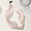 Faixa de Cabelo de Rede Estilo Song Zhiya para Mulheres Cabelo Super Imortal Puro Laço de Cabelo de Alta Qualidade Coreia do Sul Acessório de Cabeça com Fita