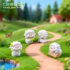 Miniaturas Adorables de Ovejas para Regar y Plantar, Adornos DIY Adorables para Decoración de Jardín, Accesorios Colgantes, Pequeños Adornos para Escritorio