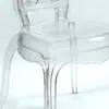 Diretamente do Fabricante, Em Estoque Atacado Cadeiras Princesa Resina para Banquetes, Cadeiras de Cristal Acrílico Transparentes para Cerimônias, Cadeiras de Jantar para Casamentos