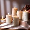 Molde de Pegamento de Cristal DIY Panal Cilíndrico Relieve Vela Aromaterapia Jabón Yeso Decoración del Hogar Molde de Silicona