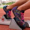Zapatos con Clavos, Zapatillas de Correr Medias y Cortas para Estudiantes Hombres y Mujeres, Examen de Ingreso a la Preparatoria, Examen Físico, Competencia Deportiva de Atletismo, Carrera, Salto de Longitud, Venta al por Mayor de Zapatos de 8 Clavos