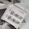 Estilo de Diseñador de Alta Gama, Súper Encantador con Estilo, Estilo Nicho, Manicura Estilo Ins Producto Terminado, Uñas Portátiles Hechas a Mano Al por Mayor
