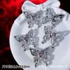 Accesorios de Estilo Oscuro Estilo Europeo y Americano Mariposa Negra Pistola Cruz de Rosa Colgante Pulsera de Cuentas DIY Collar