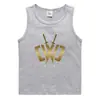 Ropa de Verano Chad Wild Clay Chaleco Infantil Camiseta Básica Casual Camiseta Interior Absorbente de Sudor Dulce Sin Mangas Infantil