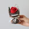 Mini Ramo de Rosas Flor de Jabón Ramo de Bolsillo Flor Eterna Regalo para Reunión de Niña de las Flores Regalo de Cumpleaños Mini Mano Acompañante