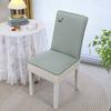 Funda Elástica Nueva para Silla, Cojín de Asiento, Respaldo, Funda para Taburete, Cojín para Silla Universal para las Cuatro Estaciones, Funda de Cojín para Silla de Comedor de Una Pieza, Antideslizante