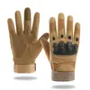 Guantes Tácticos Transfronterizos para Hombres y Mujeres, Deportivos Protectores al Aire Libre de Dedo Completo y Medio Dedo, Ciclismo, Soft Shell